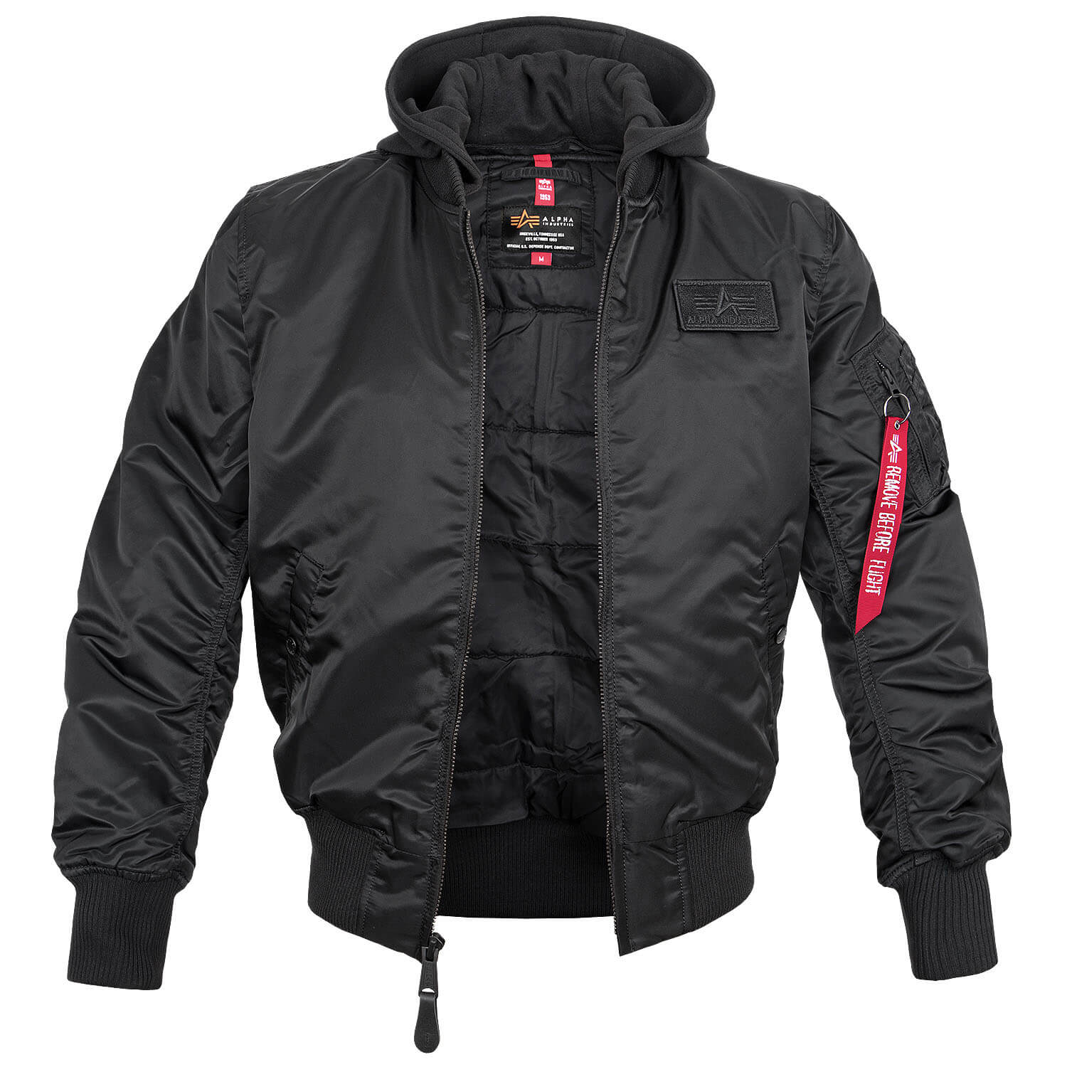 Bomberjacke Jacke Mit Backprint Alpha Industries MA-1 ZH Back