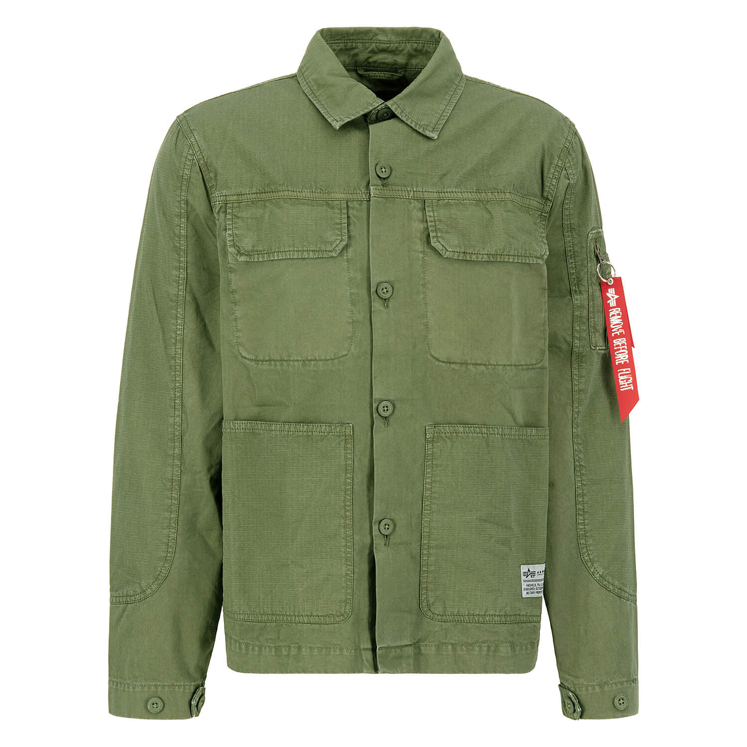 Color Block Overshirt (Sale)