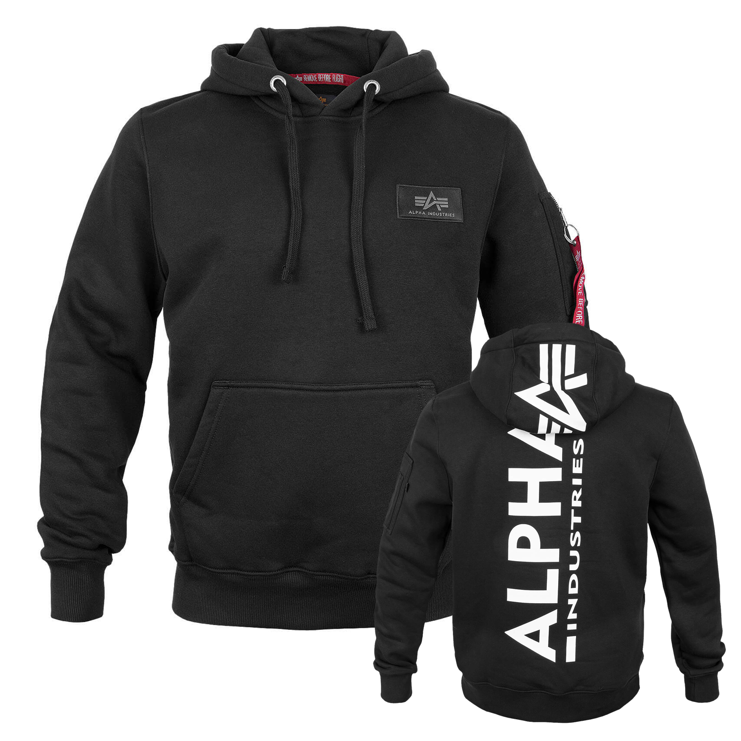 Back Print Hoody