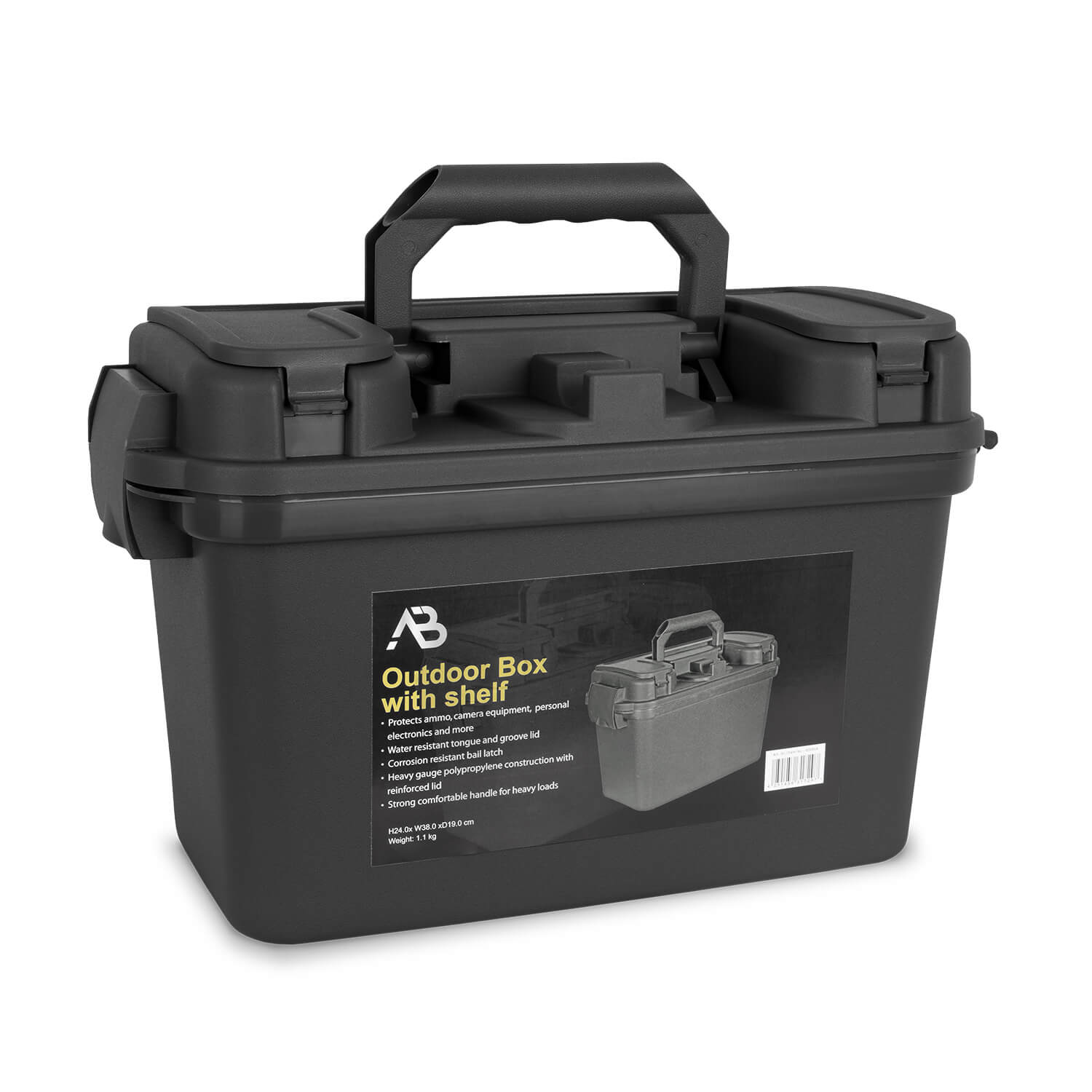 Outdoor Box mit Klapplade