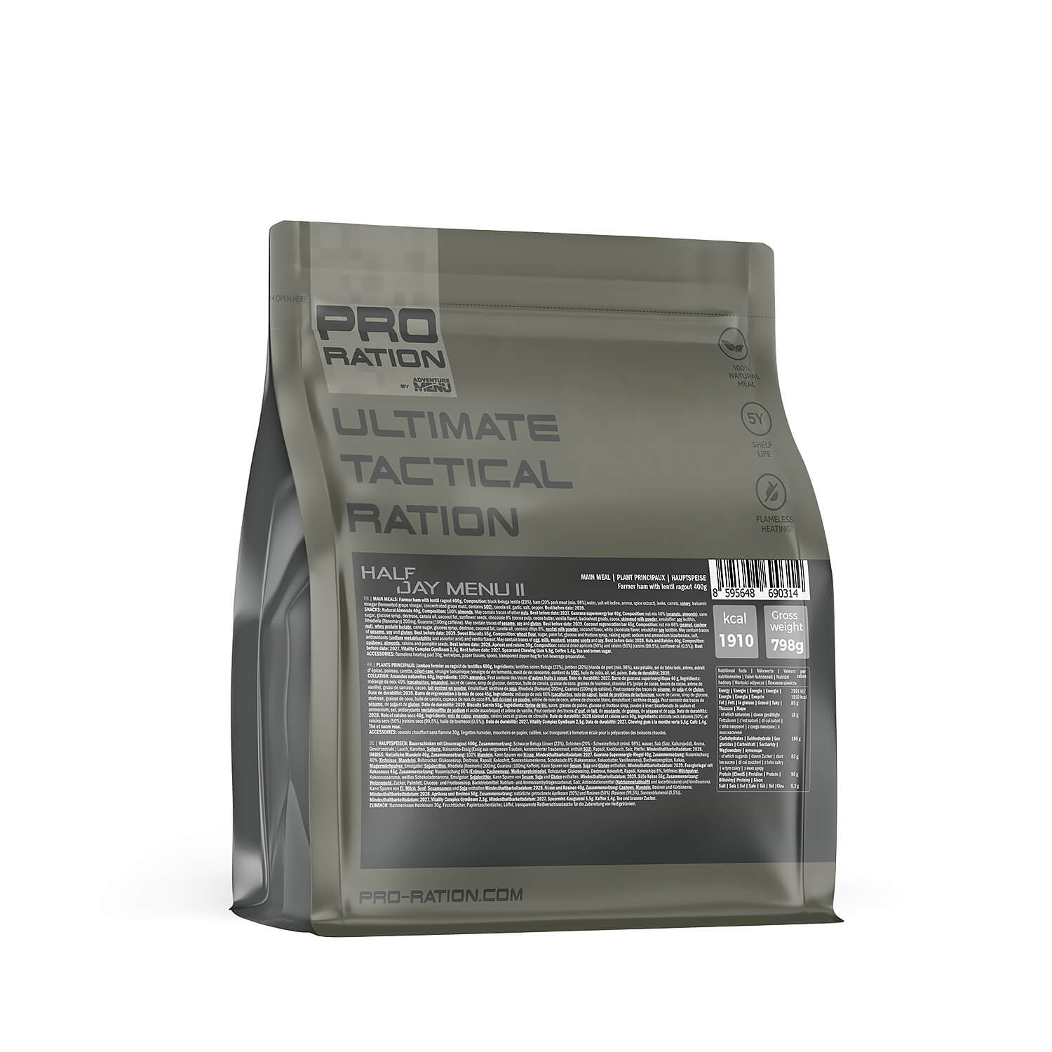 Ultimate Tactical Ration Half Day Menu II