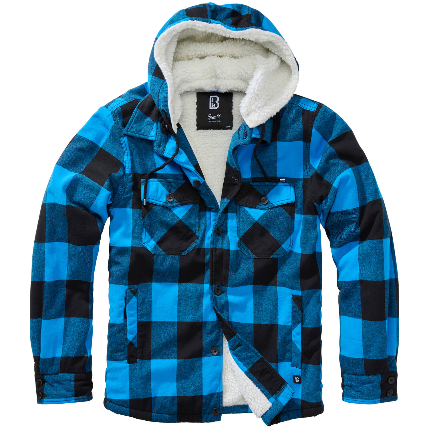 Hooded Lumberjacket mit Teddyfutter