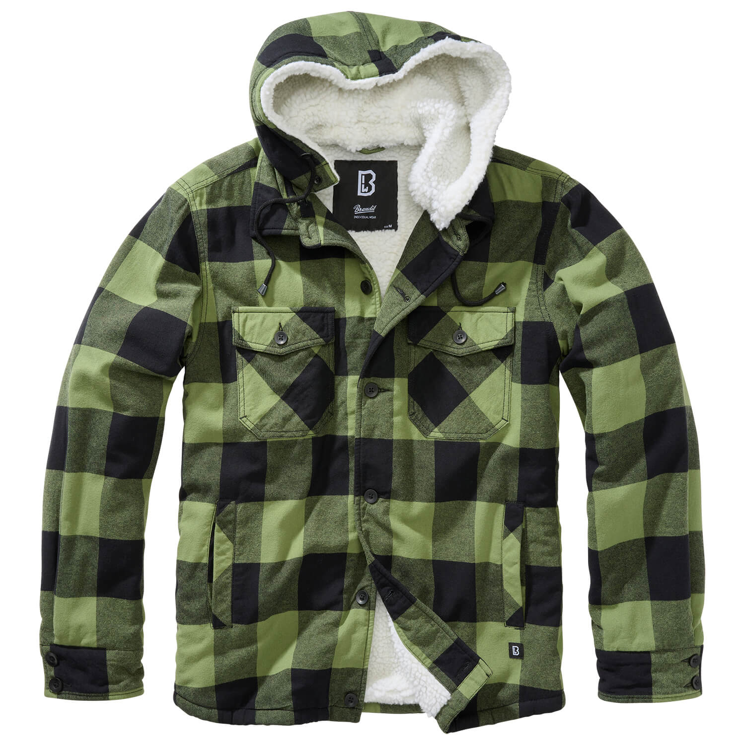 Hooded Lumberjacket mit Teddyfutter