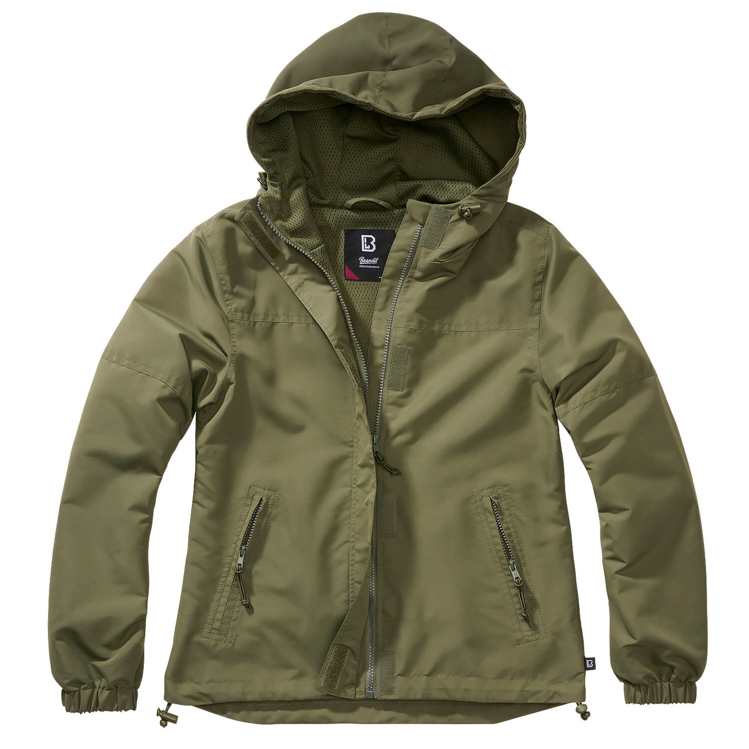 Ladies Summer Windbreaker Frontzip