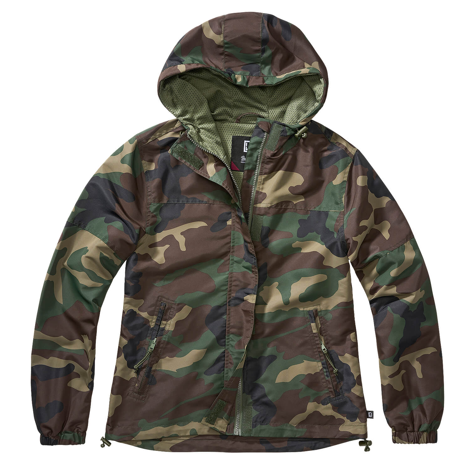 Ladies Summer Windbreaker Frontzip