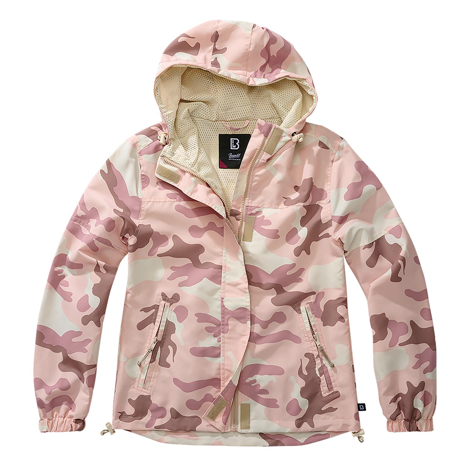 Ladies Summer Windbreaker Frontzip