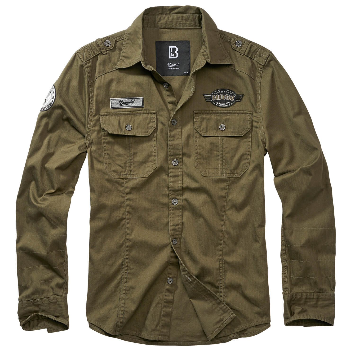 Luis Vintage Shirt with Badges