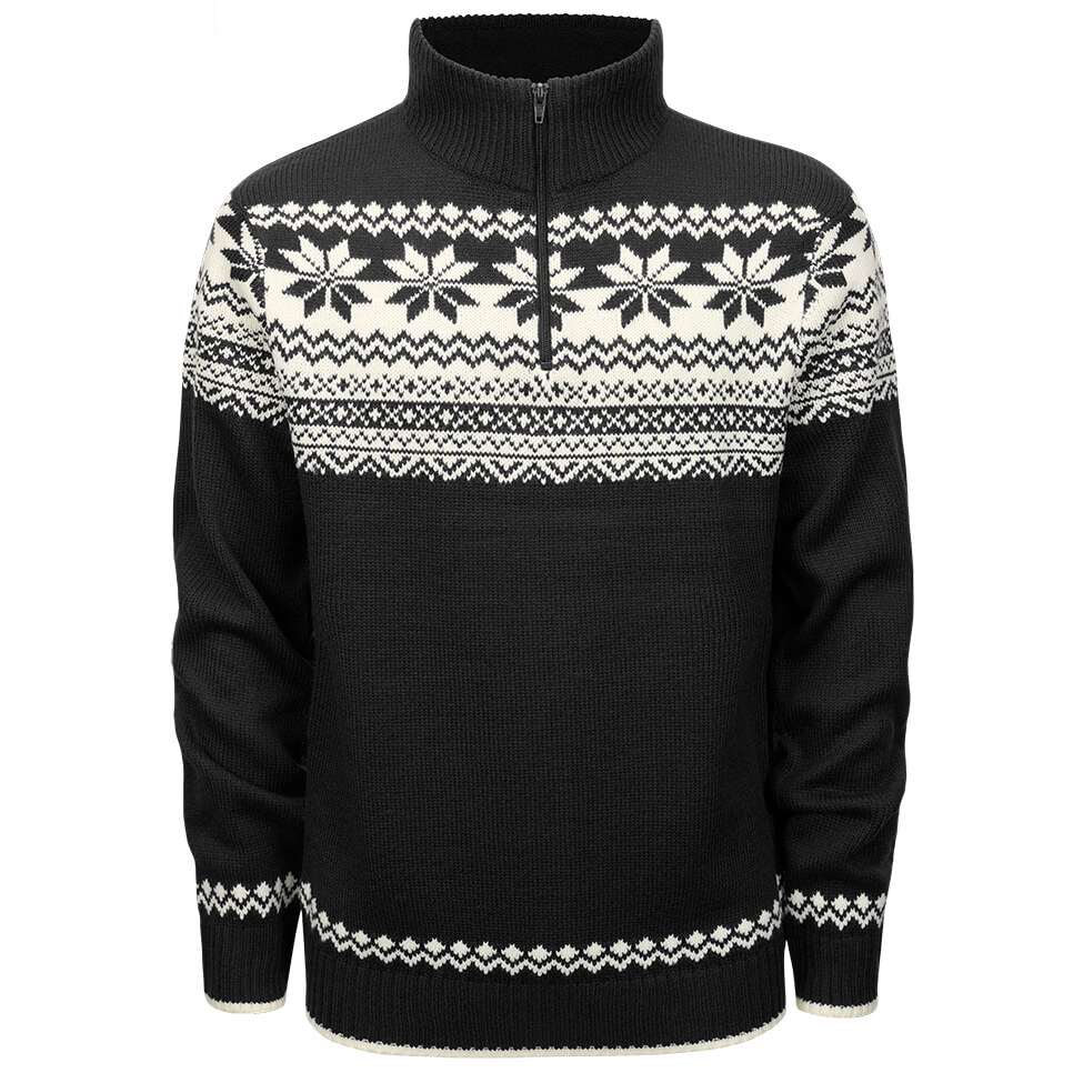 Troyer Norweger Strickpullover