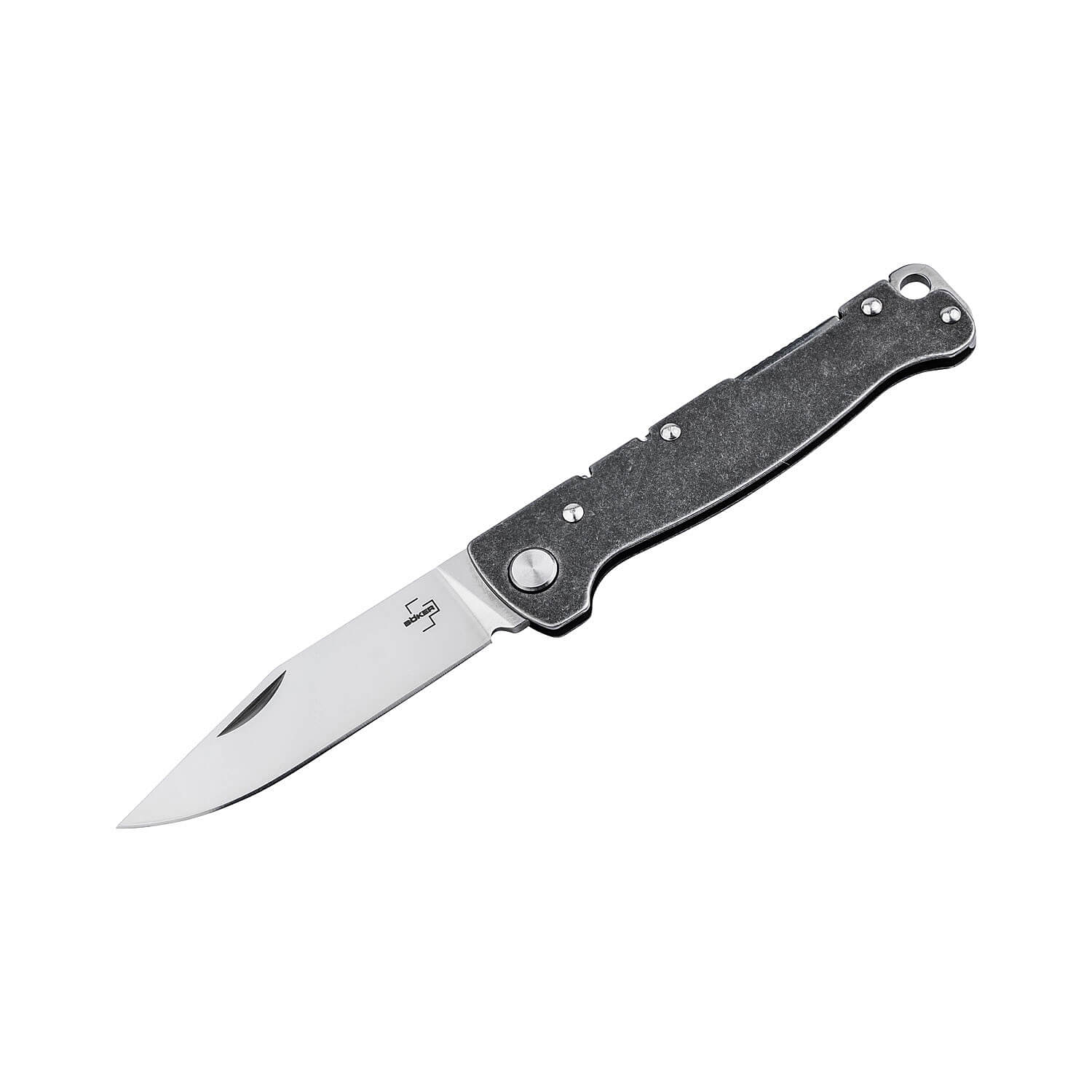 Taschenmesser Atlas Backlock Clippoint