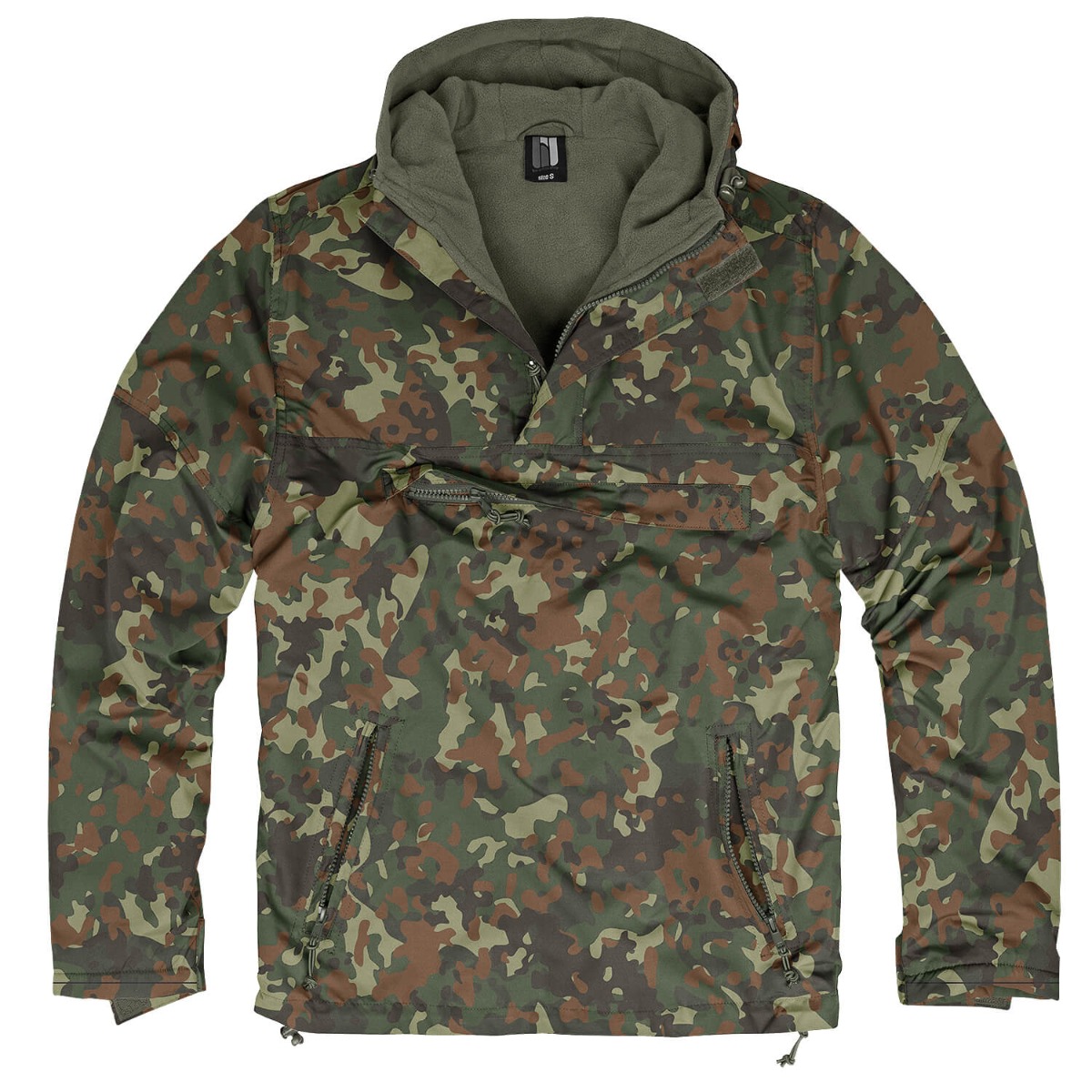 Hooded Windbreaker mit Fleecefutter (Sale)
