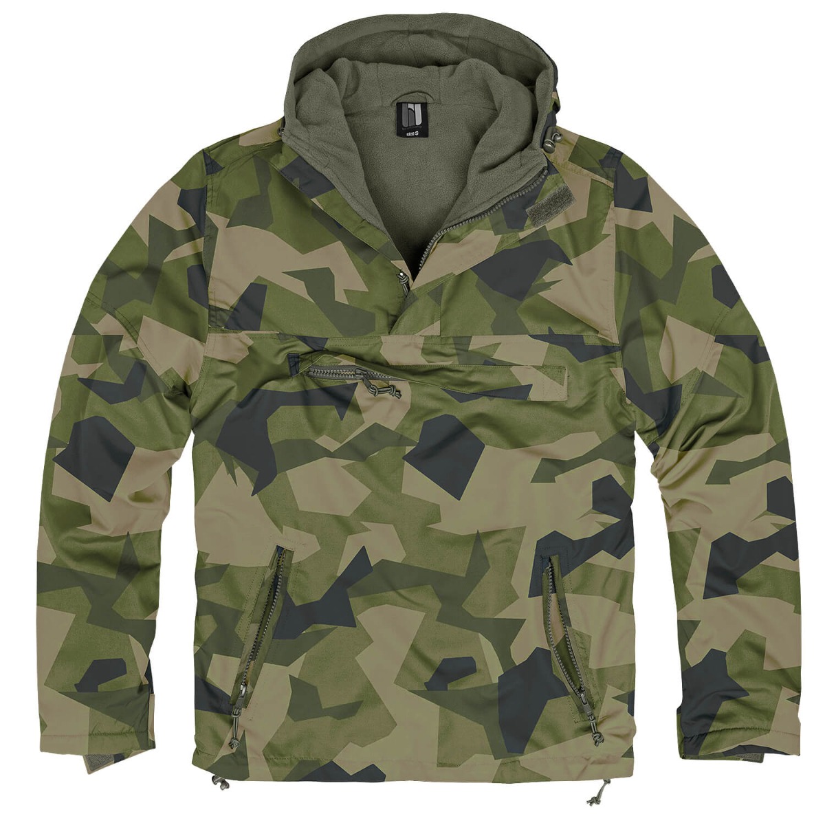 Hooded Windbreaker mit Fleecefutter (Sale)