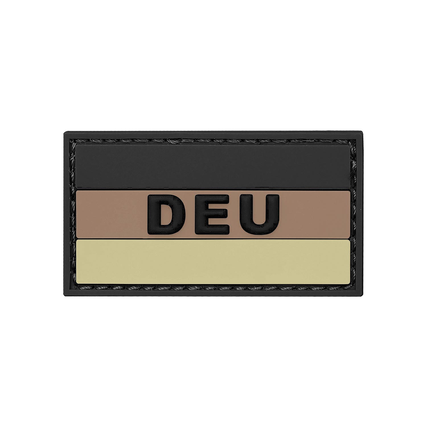 Rubber Patch Flagge Deutschland DEU