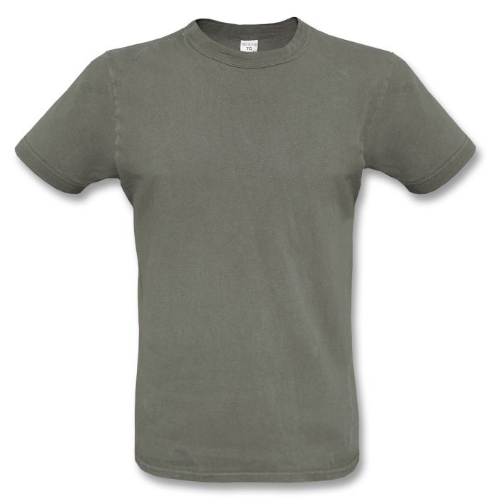 original Bundeswehr Armee Army T-Shirt Unterhemd oliv kurzer Ärmel Baumwolle
