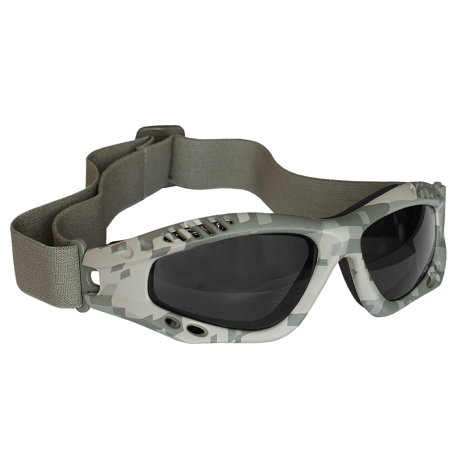 MilTec Commando Brille Air Pro smoke im Bundeswehr und