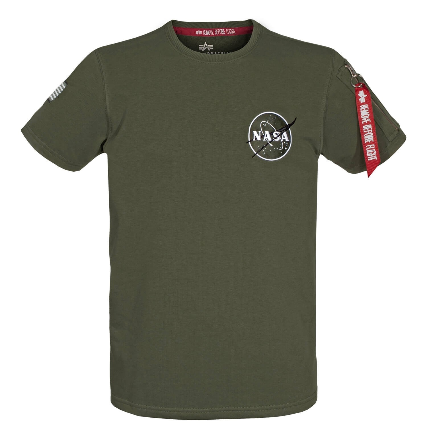 alpha industries nasa tshirt