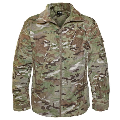 Mil-Tec Delta Jacket Fleece schwarz Mil-Tec Delta Jacket Fleece schwarz