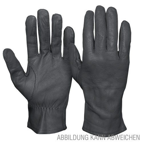 Bw Bundeswehr Lederhandschuhe Handschuhe,Grau Gr.8 ungefüttert