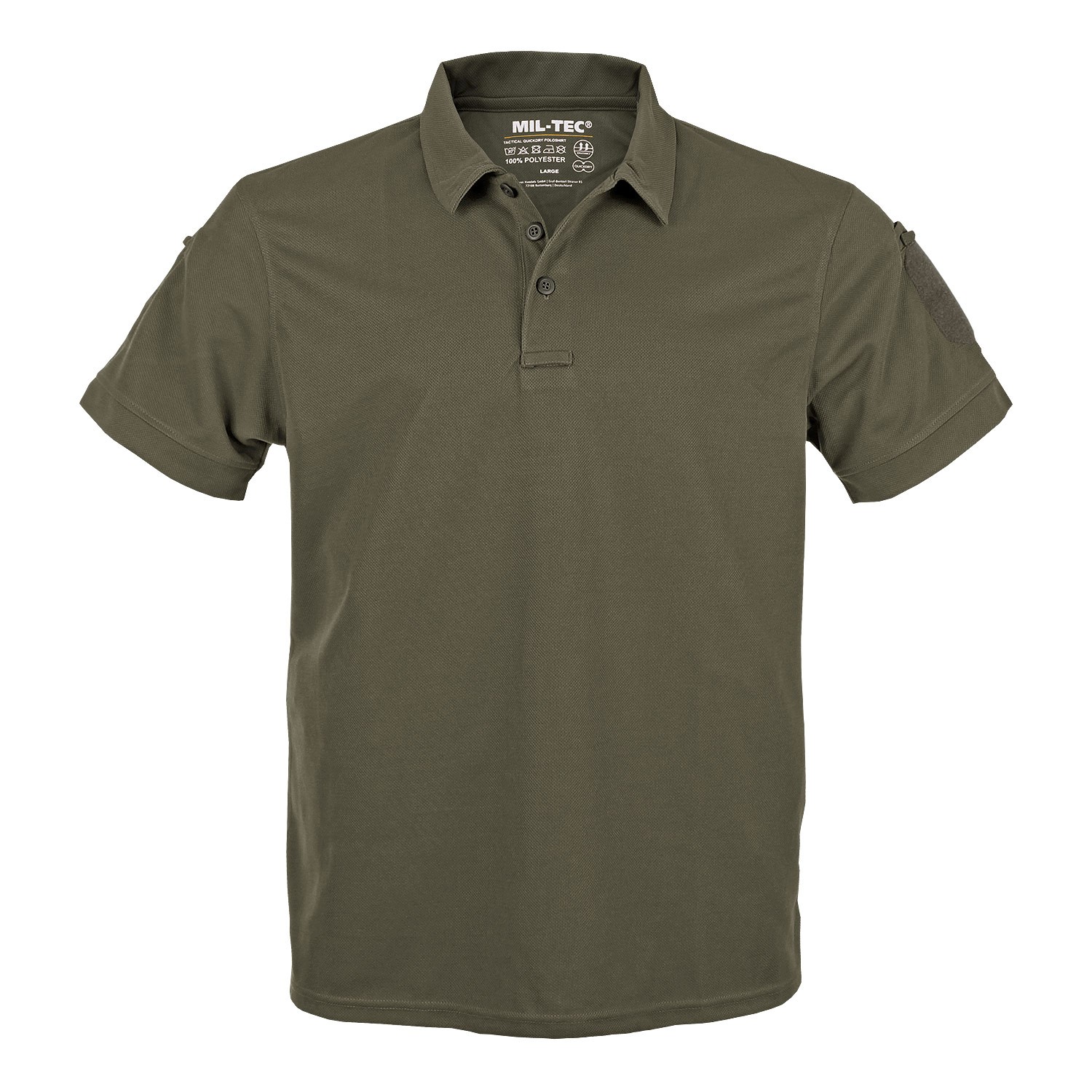 MilTec Tactical Quick Dry Polo Shirt im