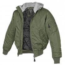 Ma 1 Jacke Sweat Hooded Im Bw Online Shop