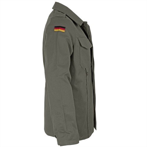 MOLESKIN BUNDESWEHR FELDJACKE FELDBLUSE OLIV BLUSE BW JACKE Alte Art