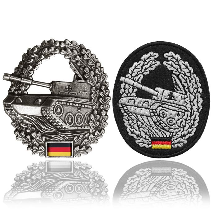 BW Barettabzeichen Panzertruppe