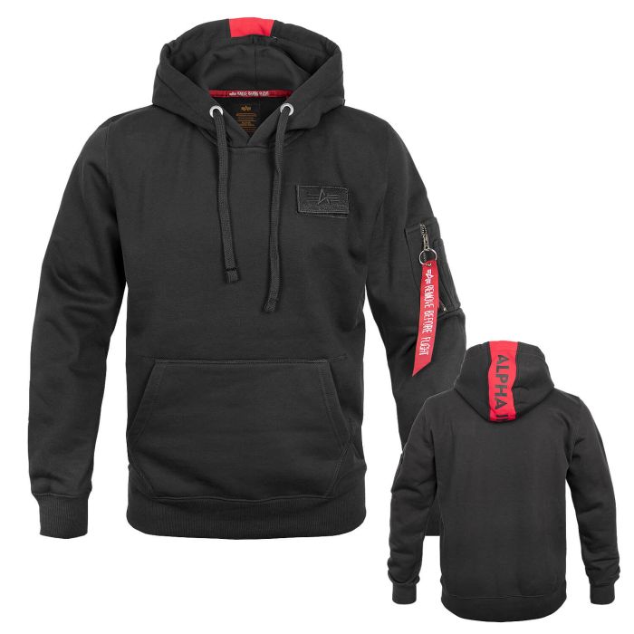 Red Stripe Hoody