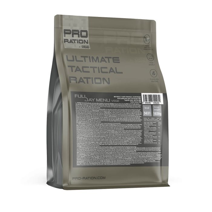 Ultimate Tactical Ration Full Day Menu Vege