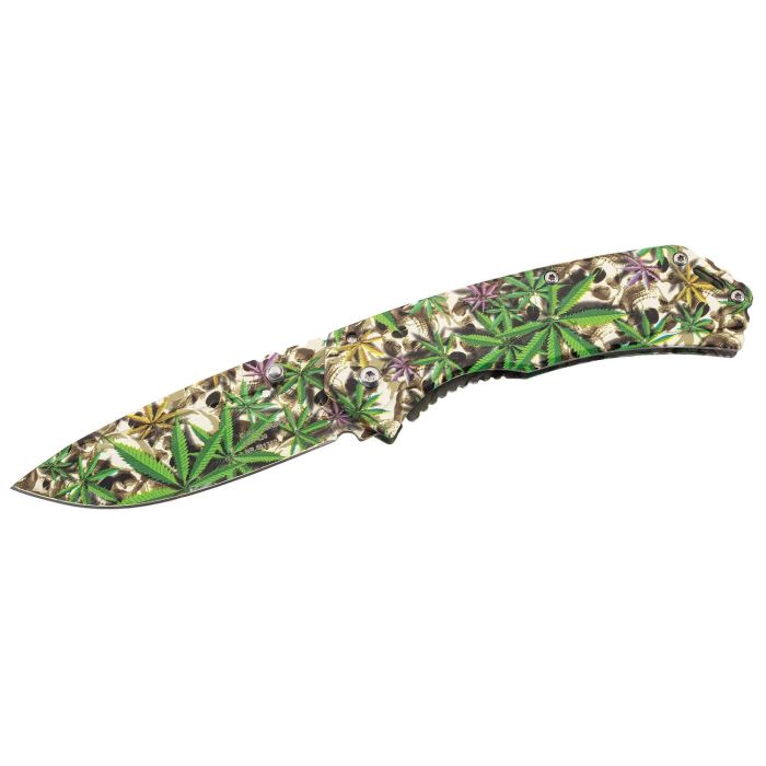 Einhandmesser Leaf