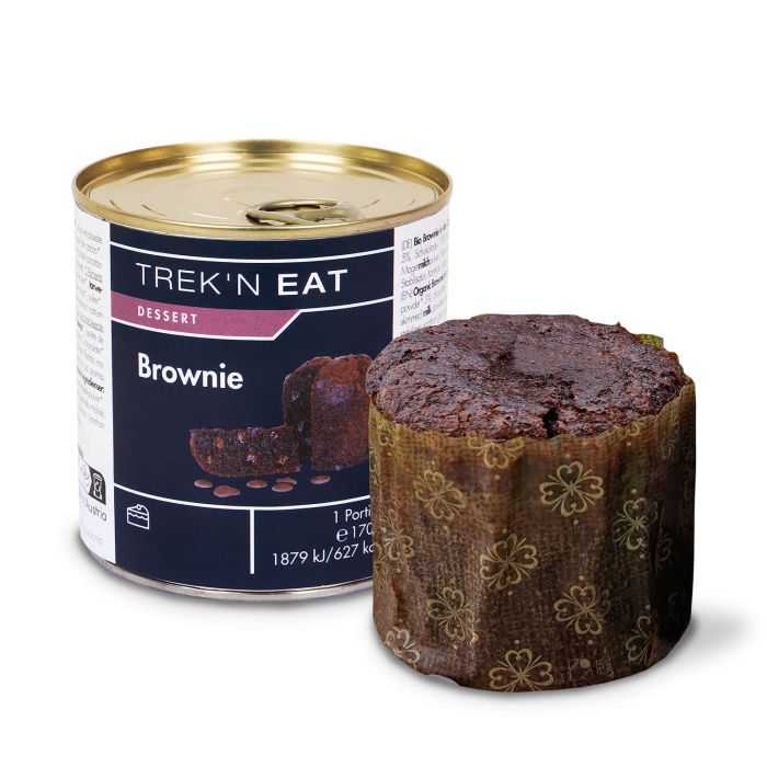 Brownie in der Dose