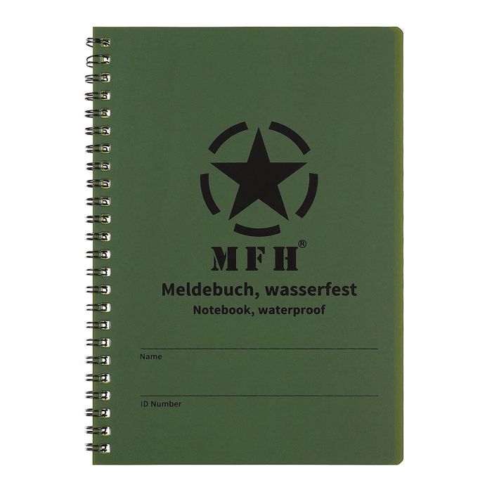 Wasserfestes Meldebuch A5