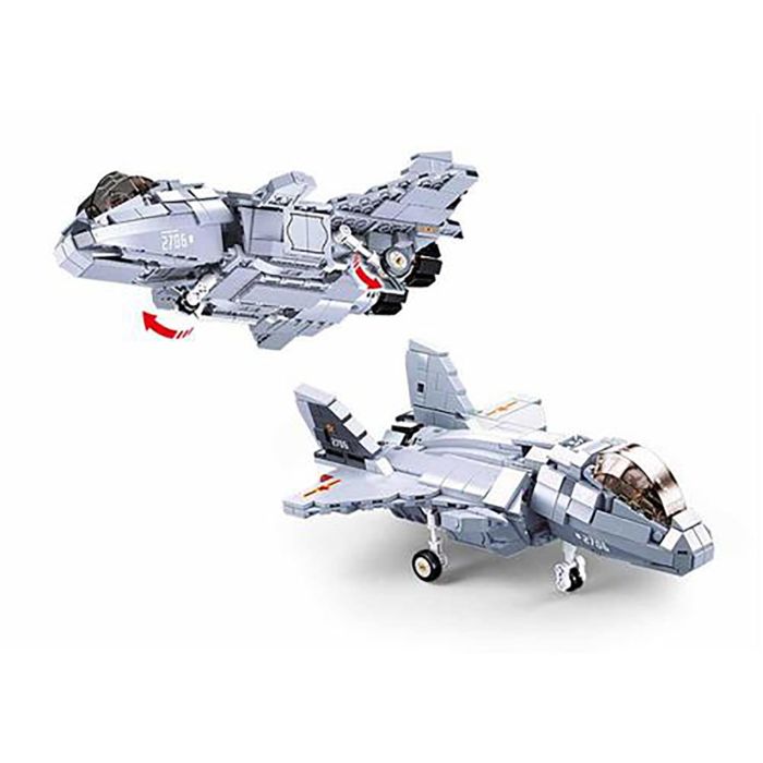 Kampfjet Mighty Dragon - Bausteine Set M38-B0931 (Sale)
