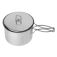 Topf aus 18/8 Edelstahl 1600 ml