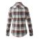 coral crimson checkered