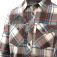 coral crimson checkered