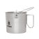 Edelstahl Bush Pot mit Deckel 1.9 Liter