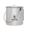 Edelstahl Bush Pot mit Deckel 1.9 Liter