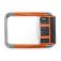orange/schwarz