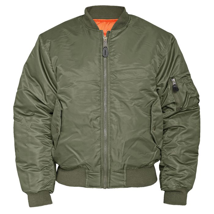 Mil-Tec US MA-1 Fliegerjacke Bomberjacke PES bw-online-shop