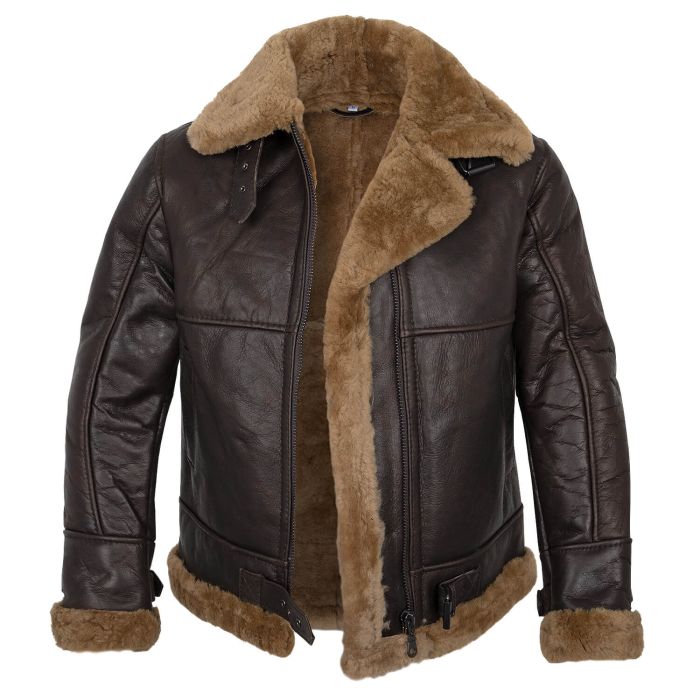 Mil-Tec US Bomberjacke B46 Lammfell bw-online-shop