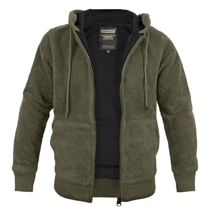 Poolman Teddyfleece Jacke mit Kapuze bw-online-shop