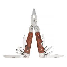 Multitool Pakkaholz Schalen m. Bits u. Etui