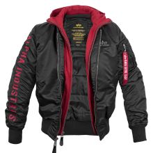 black/red