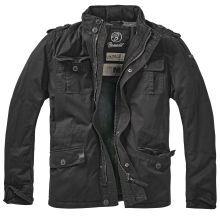 Winter Britannia Jacke schwarz, Größe 3XL
