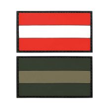 Rubber Patch Flagge Österreich