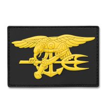 3-D Rubber Patch Navy Seal schwarz