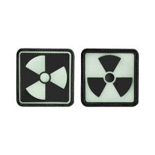 3-D Rubber Patch Radioaktiv