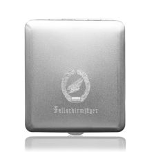 Zigarettenetui mit Gravur Fallschirmjäger