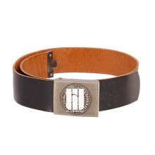 BW Dienst Lederkoppel Heer m. Schloss Original gebraucht