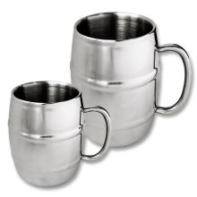 Krug Edelstahl doppelwandig