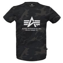 ALPHA INDUSTRIES Basic T-Shirt Unisex Per Bambini E Ragazzi - 100% Cotone, Vestibilità Regolare, Logo In Serigrafia